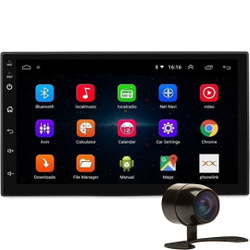 Comp Central Multimídia Universal MP5 Android 9.1 7 Wifi USB Bluetooth Espelhamento gps JR8 XD020A + Câmera de ré Menor preço em Comp Central Multimídia Universal MP5 Android 9.1 7 Wifi USB Bluetooth Espelhamento gps JR8 XD020A + Câmera de ré