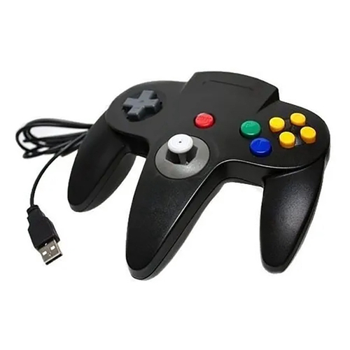 Controle Nintendo Switch Pro Joystick USB Com Fio Video Game Analógico  Vibratório Dualshock PC Computador Notebook