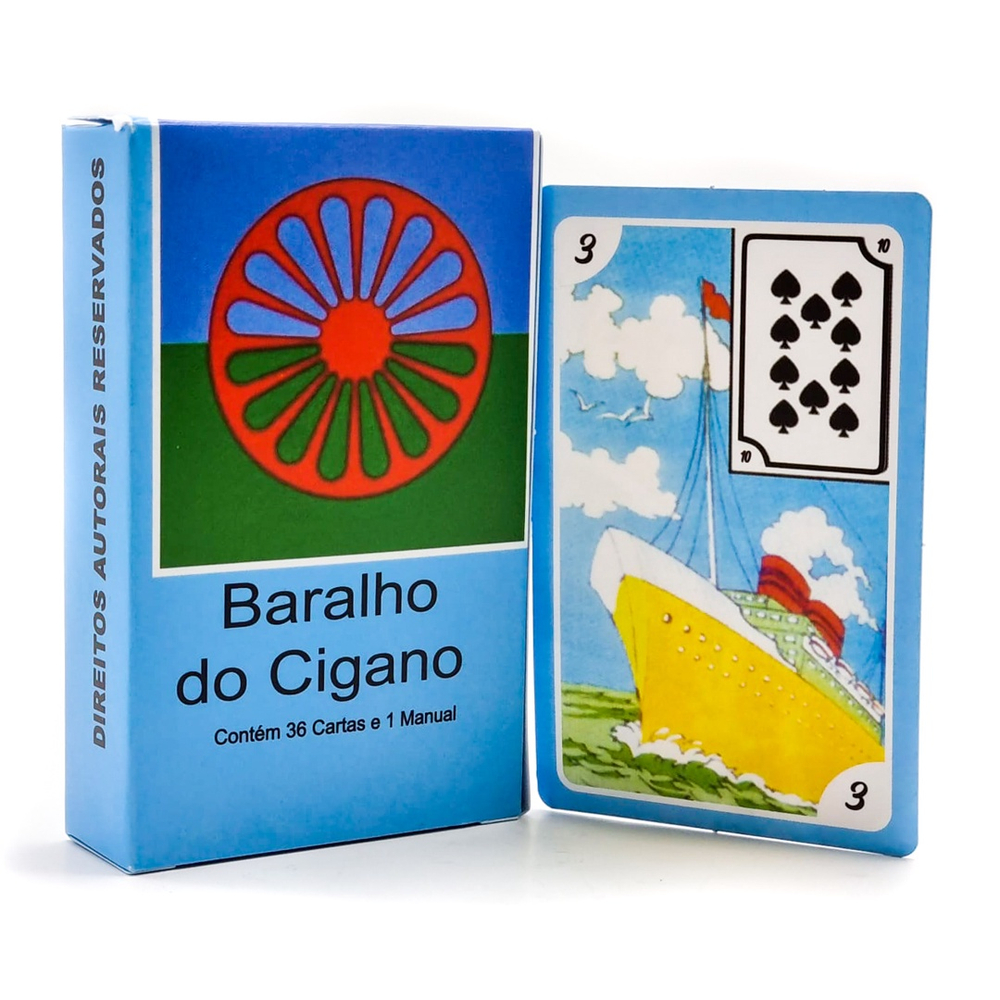 Baralho Cigano 36 Cartas Mágicas