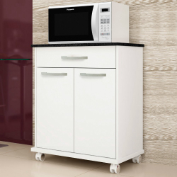 Balcão de Cozinha 2 Portas 1 Gaveta Girassol Kaiki Móveis Branco Menor preço em Balcão de Cozinha 2 Portas 1 Gaveta Girassol Kaiki Móveis Branco