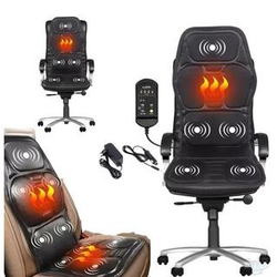 Almofada Assento Esteira Massageador Lombar Pescoço Cadeira De Ultra Massagem Relaxante Vibratória Portátil. é boa?