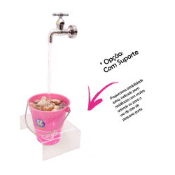 Bebedouro Fonte para Gatos Torneira MagiCat Rosa Menor preço em Bebedouro Fonte para Gatos Torneira MagiCat Rosa