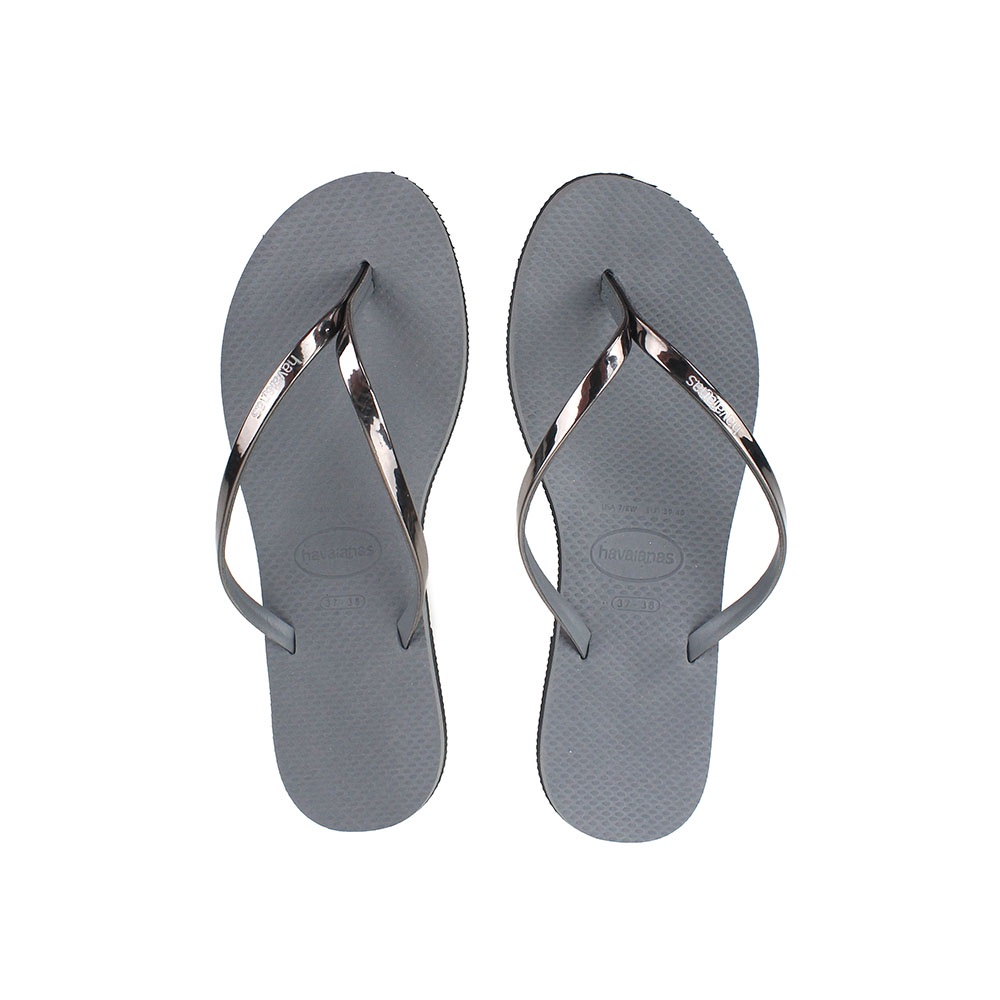 Chinelo feminino best sale you metallic havaianas