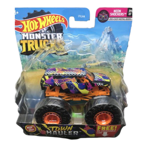 Carrinho Hot Wheels Monster Truck Godzilla Pick Up Mattel no Shoptime