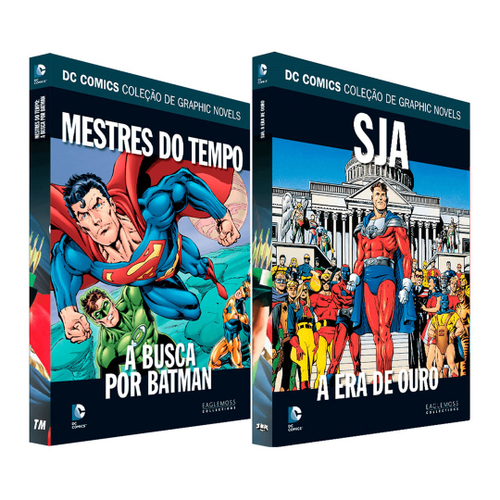 Hq Dc Comics Graphic Novels Eaglemoss 11 Vols. Em Sequência Em Promoção ...