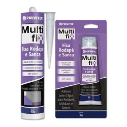 Cola Rodapé Sanca Rodateto Poliestireno 420g Pulvitec Multf Menor preço em Cola Rodapé Sanca Rodateto Poliestireno 420g Pulvitec Multf
