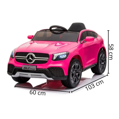 Carro Carrinho Elétrico Menino Menina Luxo Rosa Bateria