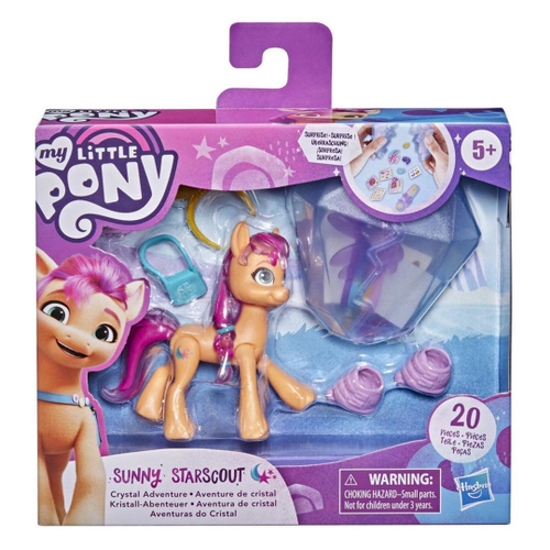 My Little Pony - Boneca My Little Pony com asas surpresa e acessórios, 14  cm ㅤ, MY LITTLE PONY