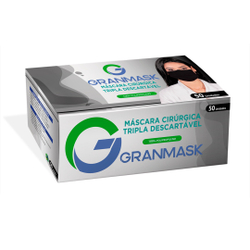 Máscara Descartável Preta GranMask Tripla 50 Unidades é boa?