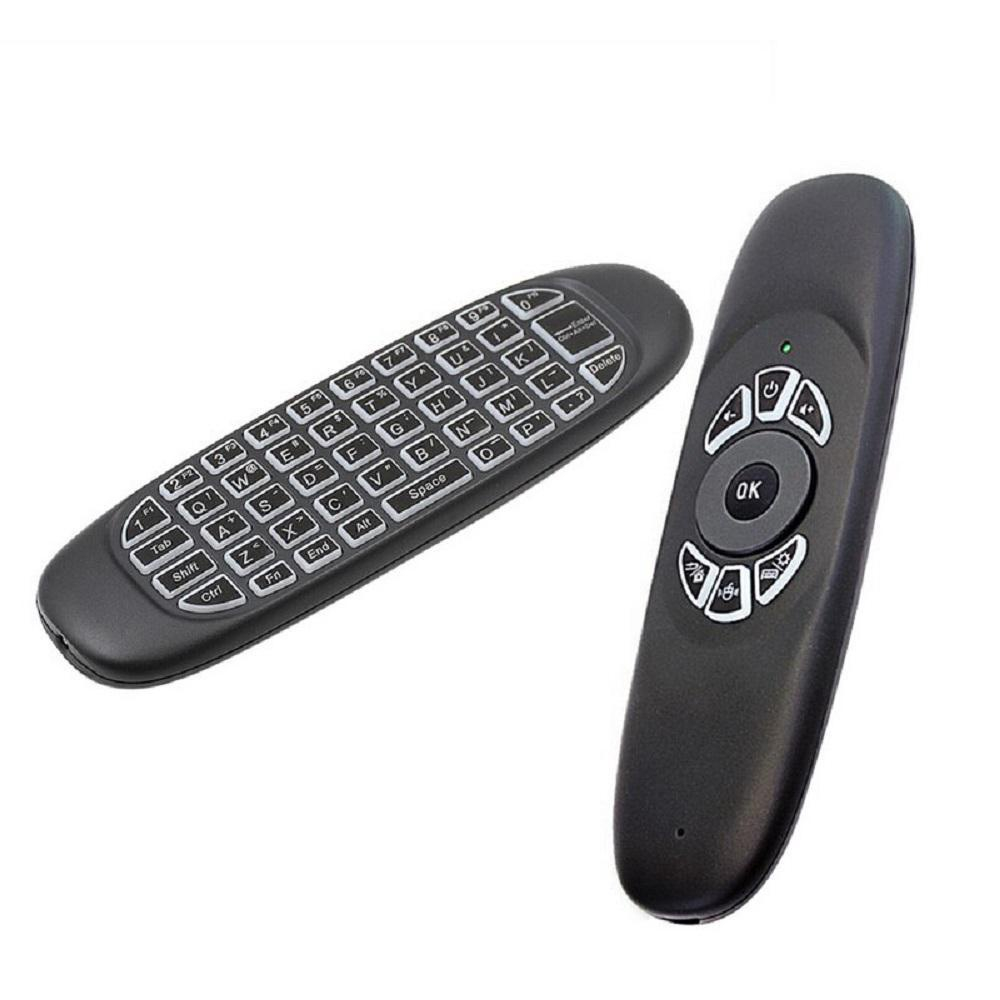 Controle Mini Teclado Air Mouse Wireless Sem Fio Android em