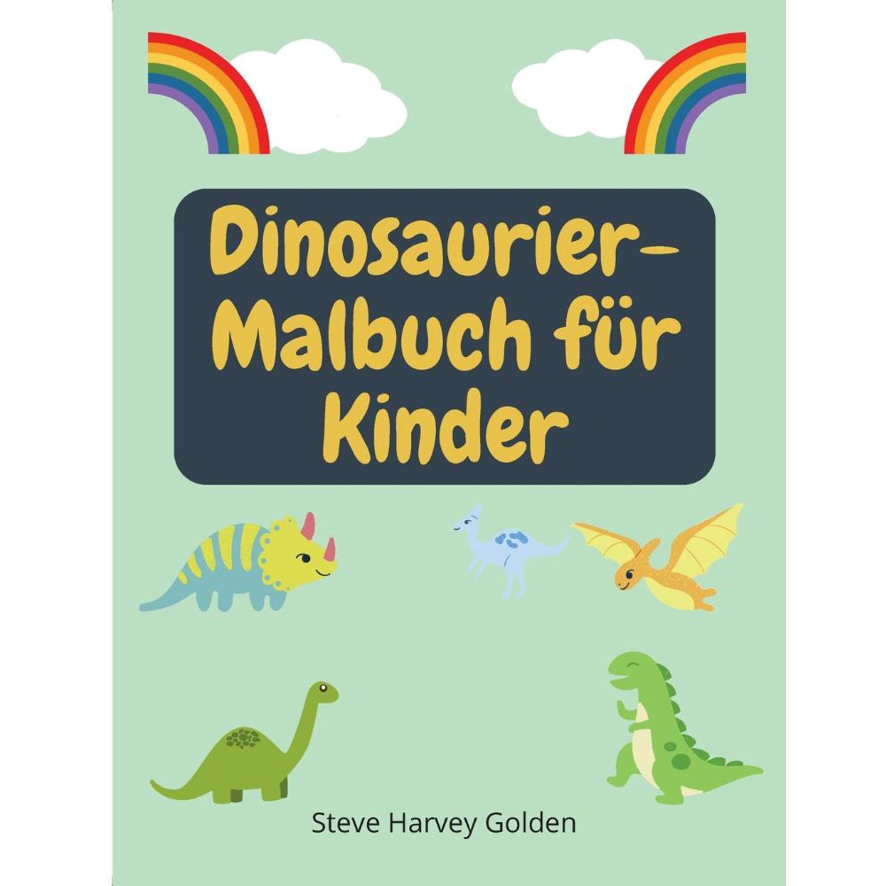 Dinosaurier-Malbuch Für Kinder No Shoptime