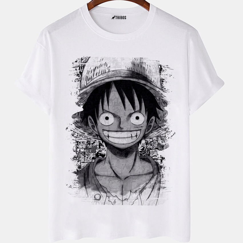 Camisa Camiseta One Piece Animes Blusa Masculina E Infantil