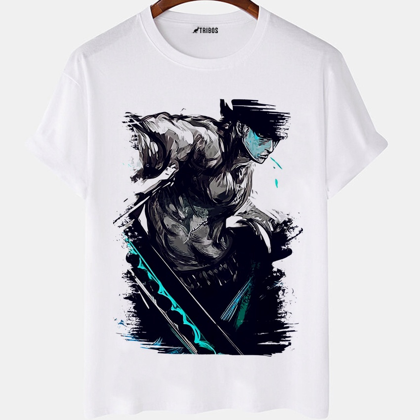 Camisa Camiseta One Piece Zoro Anime Full Hd 1 em Promoção na Americanas