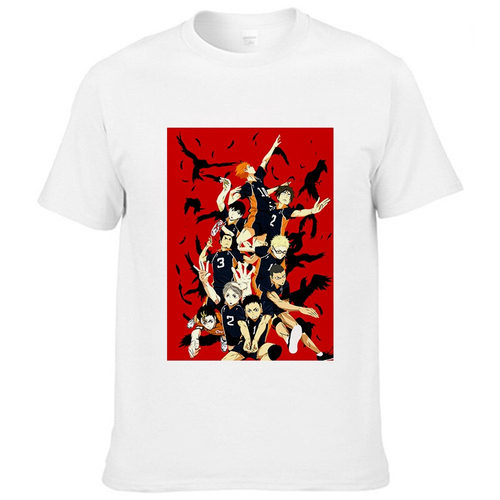 Camisa Camiseta Haikyu Anime De Vôlei