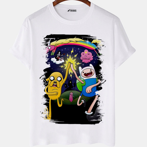 CAMISETA HORA DE AVENTURA JAKE FINN