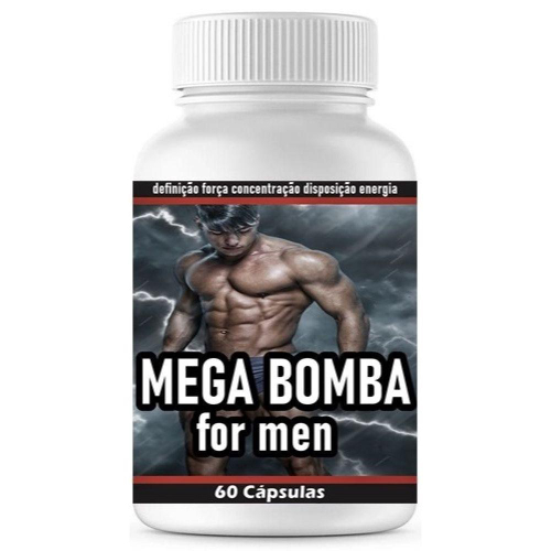 Novo Mega For Men Massa Muscular 500mg Itaervas em Promoção na Americanas