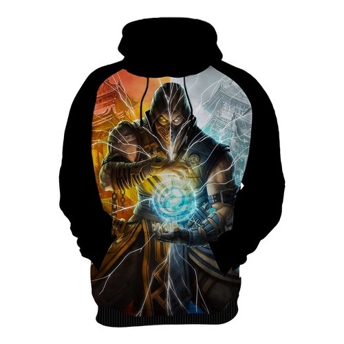 mk scorpion moletom com capuz