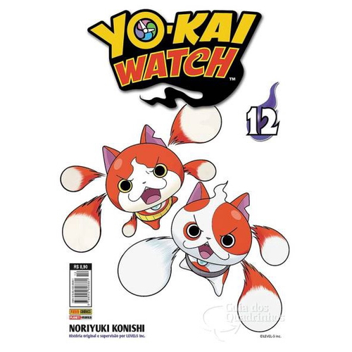 Yo-Kai Watch(Produto Novo) - Manga - numero: 12 - Editora: Panini em  Promoção na Americanas