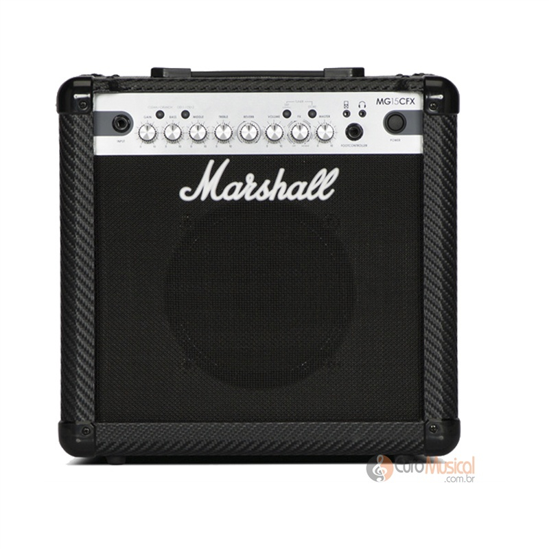 Amplificador Marshall MG15CFX 15 watts em Promoção Ofertas na Americanas