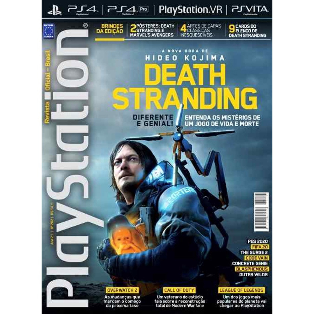 Revista Playstation - Death Stranding: A Nova Obra de Hideo Kojima