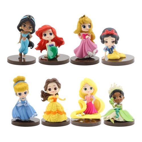 Kit Bonecas Princesas da Disney