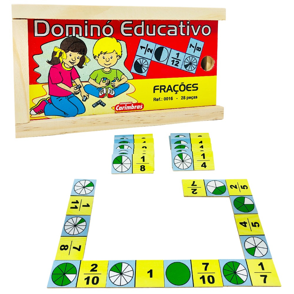 Jogo das Frações Europrice  Alfredo Pizzaria - Jogos Educativos e de  Descoberta - Compra na