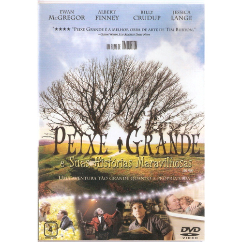 Blu-ray Peixe Grande E Suas Histórias Maravilhosas - Lacrado