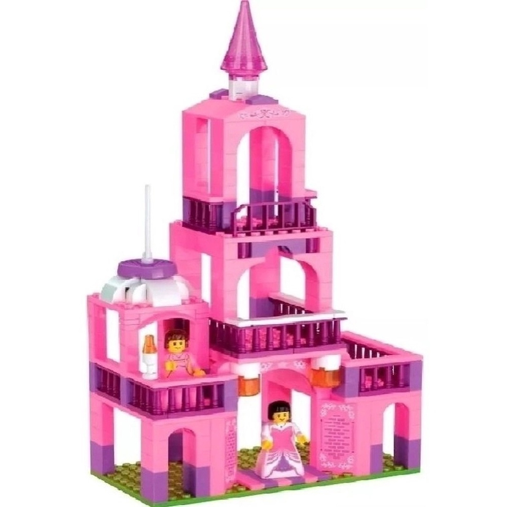 Peças de Montar - Mini Pastel 360 peças Castelo Princesa - 3737