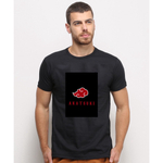 Camiseta Akatsuki Nuvem Vermelha Masculina Personalizada