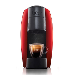 Menor preço em Cafeteira Expresso Tres G1 lov, Sistema Cápsulas, Vermelho