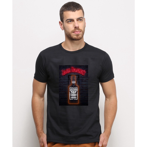 camiseta masculina jack daniels