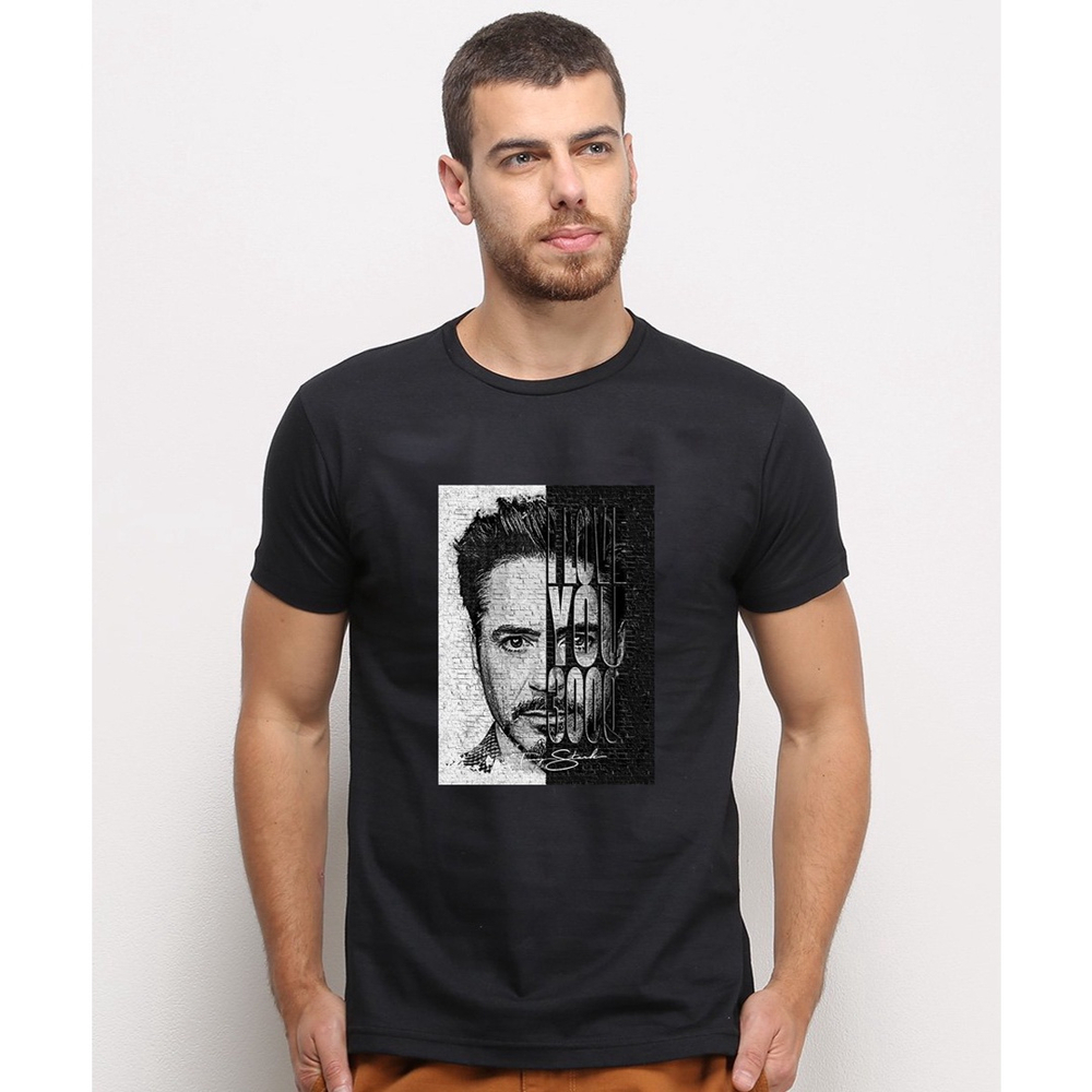 Camiseta masculina Preta algodao I Love you 3000 Tony Stark Marvel no  Shoptime