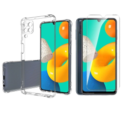 Capa Capinha Anti Shock + Película de Vidro Comum Para Samsung Galaxy M32 6.4 russo shop é boa?