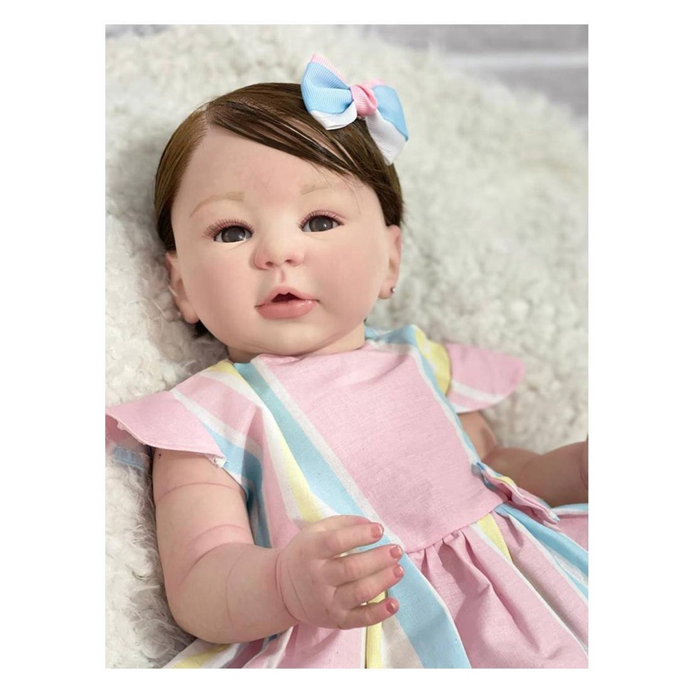 Bebê Reborn Menina Silicone, Fofa, Princesa, Original em Promoção na  Americanas