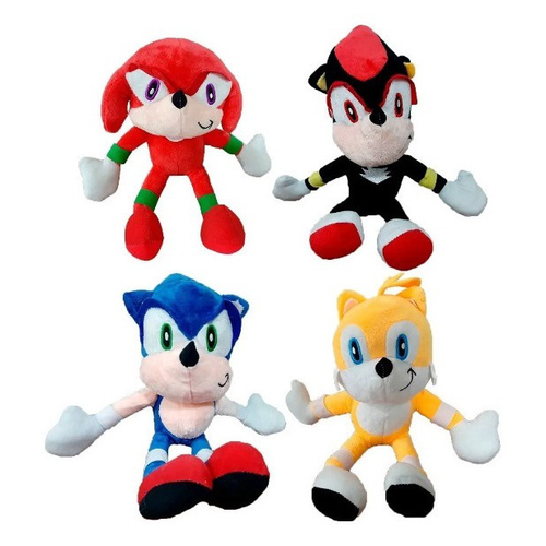 Bonecos Turma do Sonic Pelúcia Musical 28 cm, Magalu Empresas