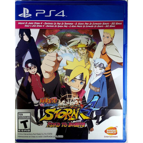 Naruto Shippuden Ultimate Ninja Storm 4 Road To Boruto PS4 no Shoptime