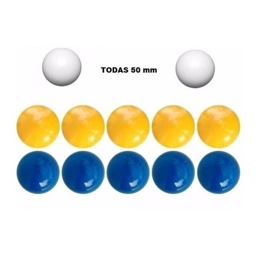 02 Jogos De Bolas Numeradas 50mm/ Bilhar/ Sinuca/ Snooker