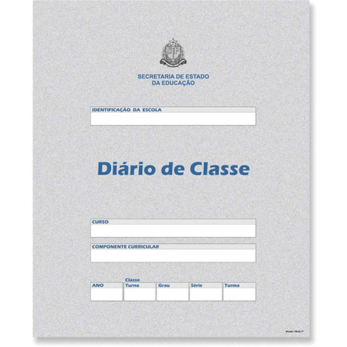 Diario De Classe Bimestral Estado Sao Paulo 8fl Em Promoção Ofertas