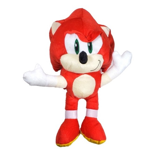 Boneco De Pelúcia Sonic 50cm Lançamento Pronta Entrega