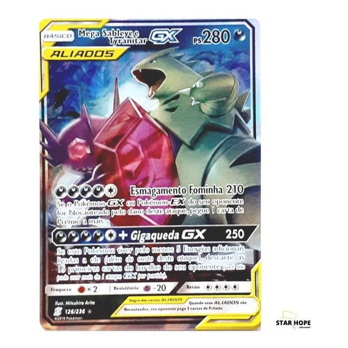 Carta Pokemon Kangaskhan Gx - Carta Grande + Brinde