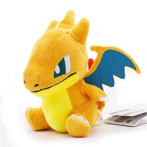 Pelúcia Turma Pokémon Mega Charizard X Y (30cm) - Importada em