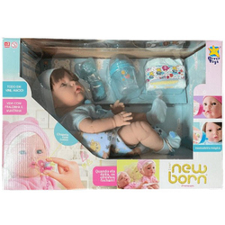 Boneca Diver new born Premium Menino com Cabelo Divertoys 8154 é boa?