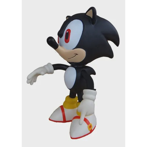 Boneco Sonic Shadow Preto Action Figure Articulado 26cm