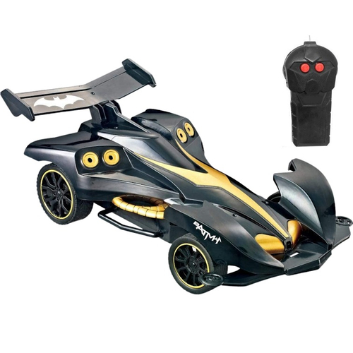 Carro de Controle Remoto Veículo de Ação Batman Rc 3 Funcoes