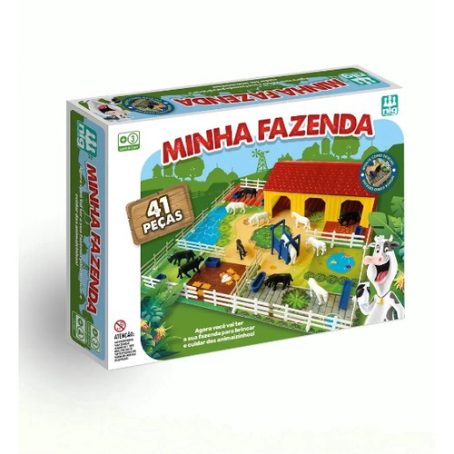 Jogo de Equilíbrio - Animais da Fazenda