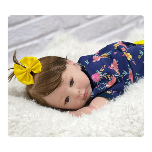 Bebê Reborn Menina Silicone, Fofa, Princesa, Original em Promoção na  Americanas