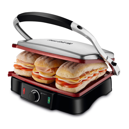Grill Elétrico Press Grill Mondial Red Ceramic PG-02 110v Menor preço em Grill Elétrico Press Grill Mondial Red Ceramic PG-02 110v