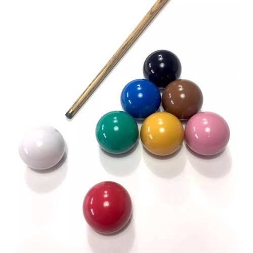 Jogo de Bolas de Bilhar Snooker Hyper Com 15 Bolas Númeradas + 1 Branca 54  Mm