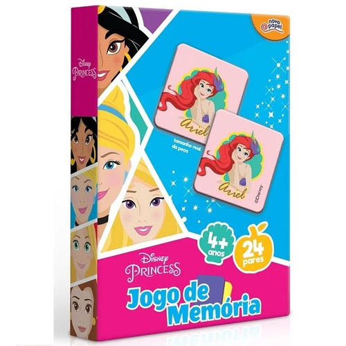 Jogo Educativo da Memória Princesas Disney – Crescer Brincando