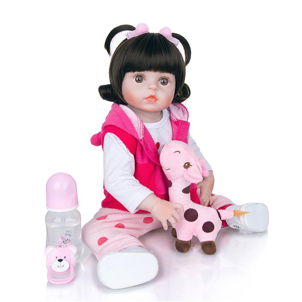 Boneca Reborn Realista Infantil Roupa Girafinha - USA Magazine